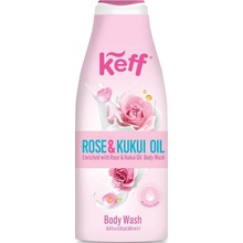 Keff umývacie krém Růže & Kuku olej ( Body Wash) 500 ml