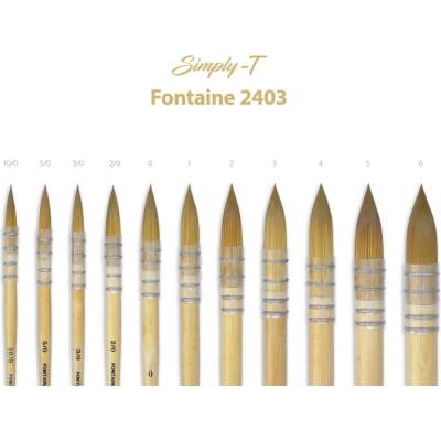 Štětec Fontaine - quill, 3