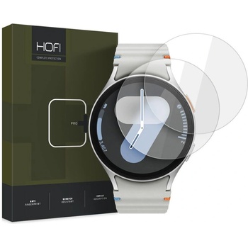 Hofi 2 броя стъклени протектори FULL GLUE за Samsung Galaxy Watch 4/5/6/7 (44mm) от Hofi Glass Pro+ 2-Pack - Прозрачен (5906302312610)