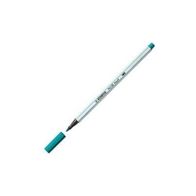 Stabilo Pen 68 brush tyrkysově modrá