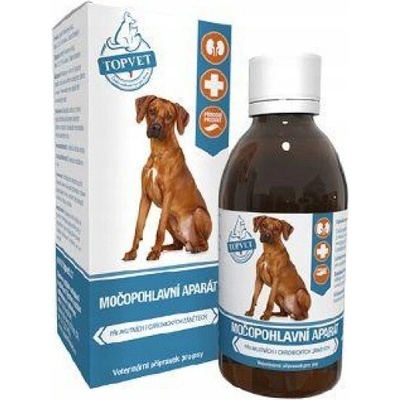 Topvet Močovopohlavný aparát sirup pre psov 200 ml