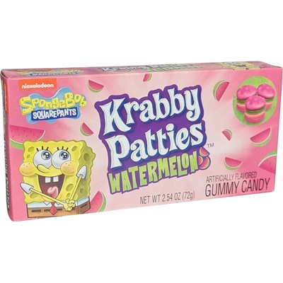 Spongebob Squarepants Gummy Krabby Patties Watermelon 72 g
