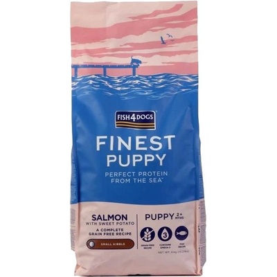Fish4Dogs finest Папи Сьомга малки 6 кг