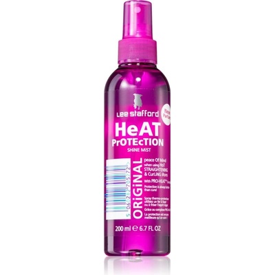 Lee Stafford Styling Heat Protection Shine Mist sprej na ochranu vlasov pred teplom 200 ml