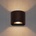 Brilagi - LED външна стенна лампа RONDO LED/6W/230V кафява IP54 (BG2726)