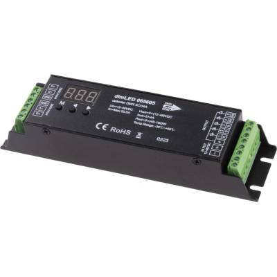 DMX dimLED dekodér 5CH4A - DMX dimLED dekodér 5CH4A TL-065605 065605