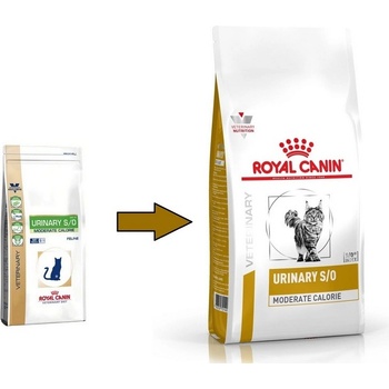 Royal Canin Veterinary Health Nutrition Cat Urinary S/O Moderate Calorie 9 kg