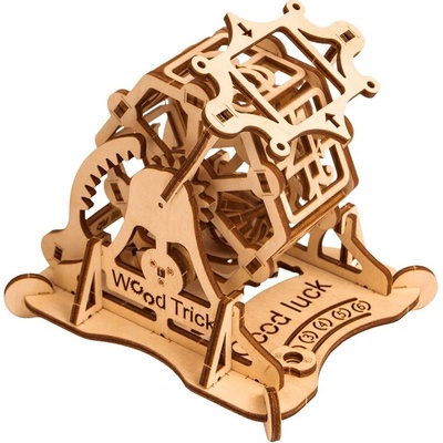 Wood Trick 3D mechanické puzzle Koleso šťastia 53 ks