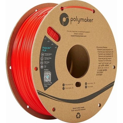 Polymaker PolyLite PLA червен (PA02004)