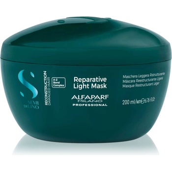ALFAPARF Milano Semi di Lino Reconstruction Reparative Light Mask регенерираща маска за увредена коса за фина коса 200ml