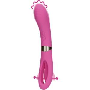 Shots Toys Презаредим вибратор с два края Loveline Double Sided