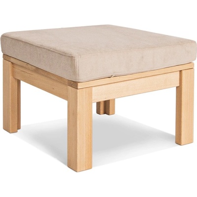 MarLiving Taburet MEXICO 01 51 cm z masivu/krémový