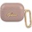 Guess Калъф Guess GUAPSASMP Saffiano Script Metal Collection за AirPods Pro, розов (GUE001438)