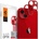 Spigen Optik Lens Protector - комплект 2 броя предпазни стъклени протектора за камерата на iPhone 13, iPhone 13 mini (червен)