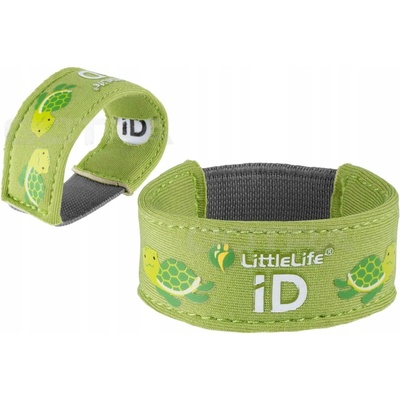 identifikační náramek LittleLife Safety iD Strap Turtle