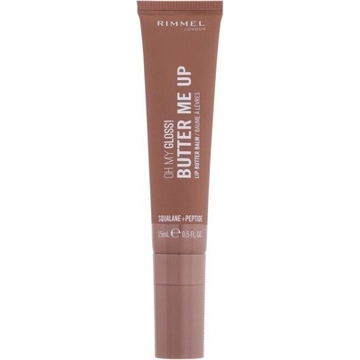 Rimmel London Oh My Gloss! Butter Me Up 001 Latte Delight Balzam na pery 15 ml