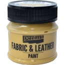Farba na kožu a textil PENTART 50 ml svetlohnedá