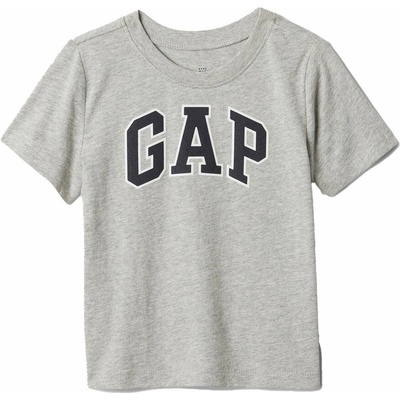 GAP V-Logo sivá čierna