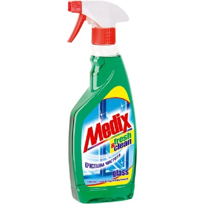 MEDIX ПРЕПАРАТ ЗА СТЪКЛО МЕДИКС ПОМПА 500мл fresh ЗЕЛЕН (12266)