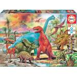 Educa - Puzzle dinosaurs-100-dielikov - 100 piese