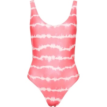 Superdry Бански костюм Superdry Code Tie Dye swimsuit - Pink (Tie Dye Pink)