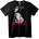 NOONEBRAND Тениска Латина Завинаги - 6XL, Black