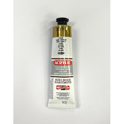 Koh-i-noor akrylové barvy Acrylic zlatá 40 ml – Zbozi.Blesk.cz