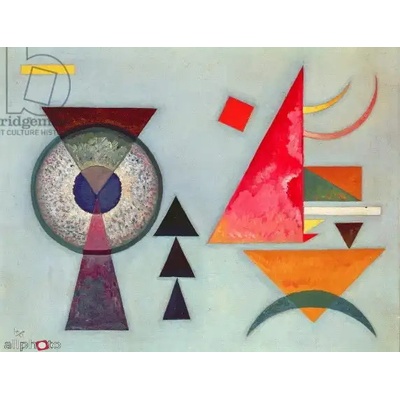 Obrazy - Kandinsky, Wassily: Weiches Hart - reprodukce obrazu