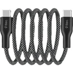 Ttec Кабел ttec - AlumiCable Stick, Type-C/Type-C, 60W, сив (8694470828244)
