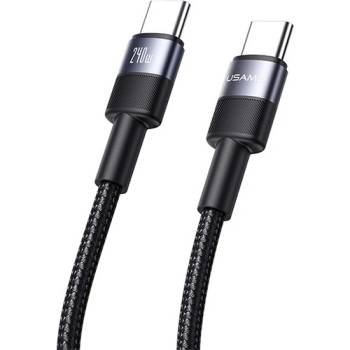 USAMS Кабел за данни USAMS SY Type-C - Type-C, 120cm, EZÜST SJ727USB01 (SJ727USB01)