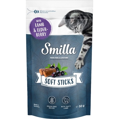 Smilla Soft Sticks jahňacie a baza 3 x 50 g
