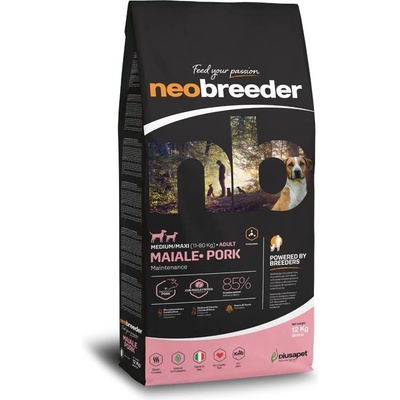 Neobreeder Adult medium & maxi pork 12 kg