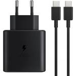 Ep-t4511xbe Зарядно Samsung EP-T4511XBE USB-C Travel Charger 45W, с кабел USB-C, Черен (8806095510002)