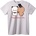 NOONEBRAND Тениска Валентинов Ден Мечета - XL, White