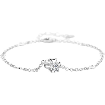 Silenti Jewelry Сребърна гривна "Лъв