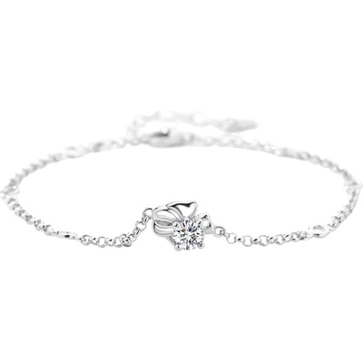 Silenti Jewelry Сребърна гривна "Лъв