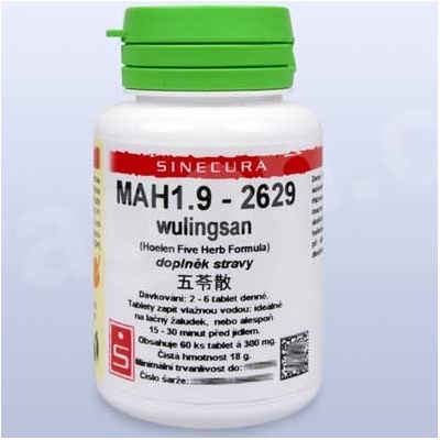 Sinecura MAH1.9 wulingsan 60 tabliet