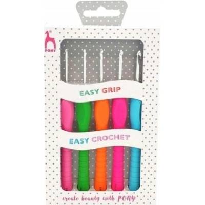 SADA HÁČEK PONY EASY GRIP 5 KS 2-4 mm