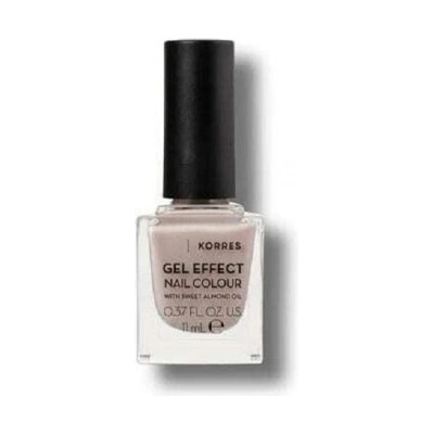 KORRES Лак с гел ефект с бадемово масло , Korres Gloss Nail Polish Long Lasting 12 Ceramic Glaze 11ml