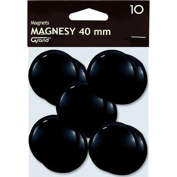 GRAND Магнит за маса GRAND 40 mm черен 10 броя 130-1700 (130-1700)