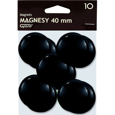 GRAND Магнит за маса GRAND 40 mm черен 10 броя 130-1700 (130-1700)