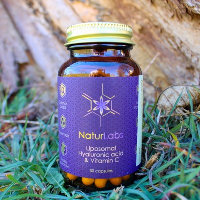 Naturlabs Liposomálna kyselina hyalurónová + Vitamín C 30 kapsúl