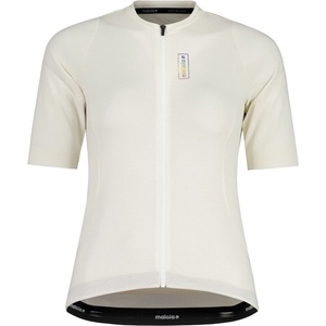 Maloja Дамска фланелка с къс ръкав за колоездене Maloja Women's RigiM. 1/2 Cycling jersey - Shaded White (156-3048-0314)