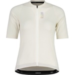 Maloja Фланелка с къс ръкав за колоездене Maloja Women's RigiM. 1/2 Cycling jersey - Shaded White (156-3048-0314)