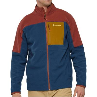 Cotopaxi Мъжко поларено яке Cotopaxi Abrazo Fleece Full-Zip Jacket Fleece jacket - Nutmeg / Deep Sea (005-5008-0911)