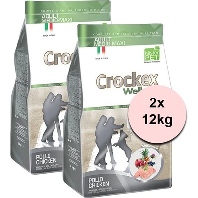 Crockex Adult Chicken & Rice 2 x 12 kg