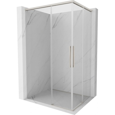 Mexen Rox Душ кабина Duo с плъзгащи се врати 90 x 80 см, прозрачно стъкло, (8C2D-090-080-97-00)