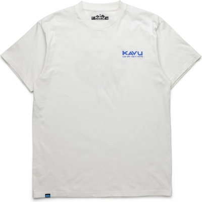 KAVU Мъжка тениска KAVU Waves T-shirt - Off White - размер M (216-8140-0212)