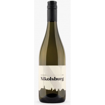 Vinařství Nikolsburg Sauvignon 2023 pozdní sběr suché bílé 2023 13% 0,75 l (holá láhev)
