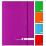 Starpak Briefcase with elastic pap a4 juicy mix stk fol 10/100